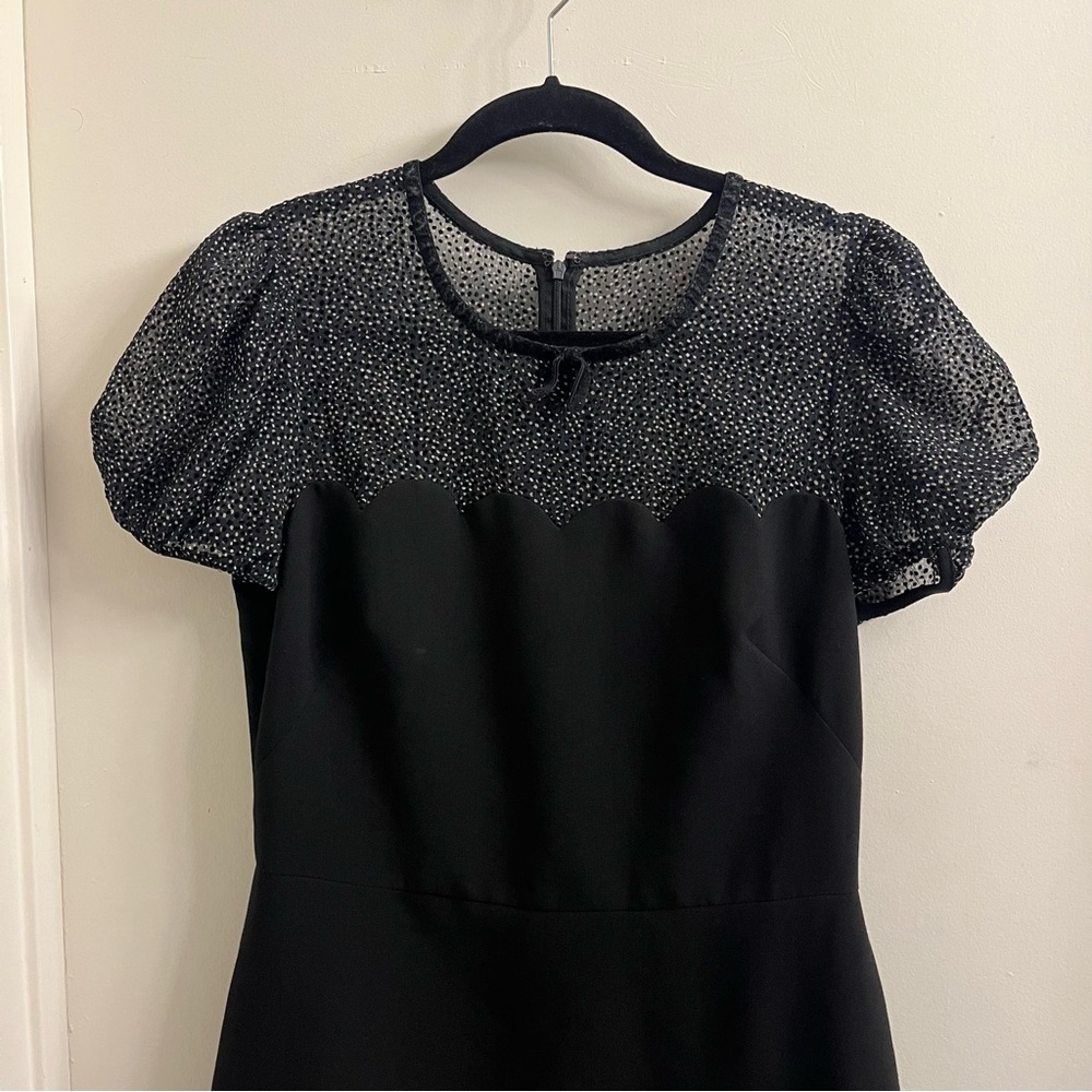 Gal Meets Glam Rhiannon Black Mini Dress Size US 6 - Picture 3 of 12